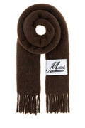 Marni Brown Alpaca Blend Scarf