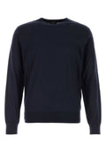 Brioni Midnight Blue Cashmere Blend Sweater