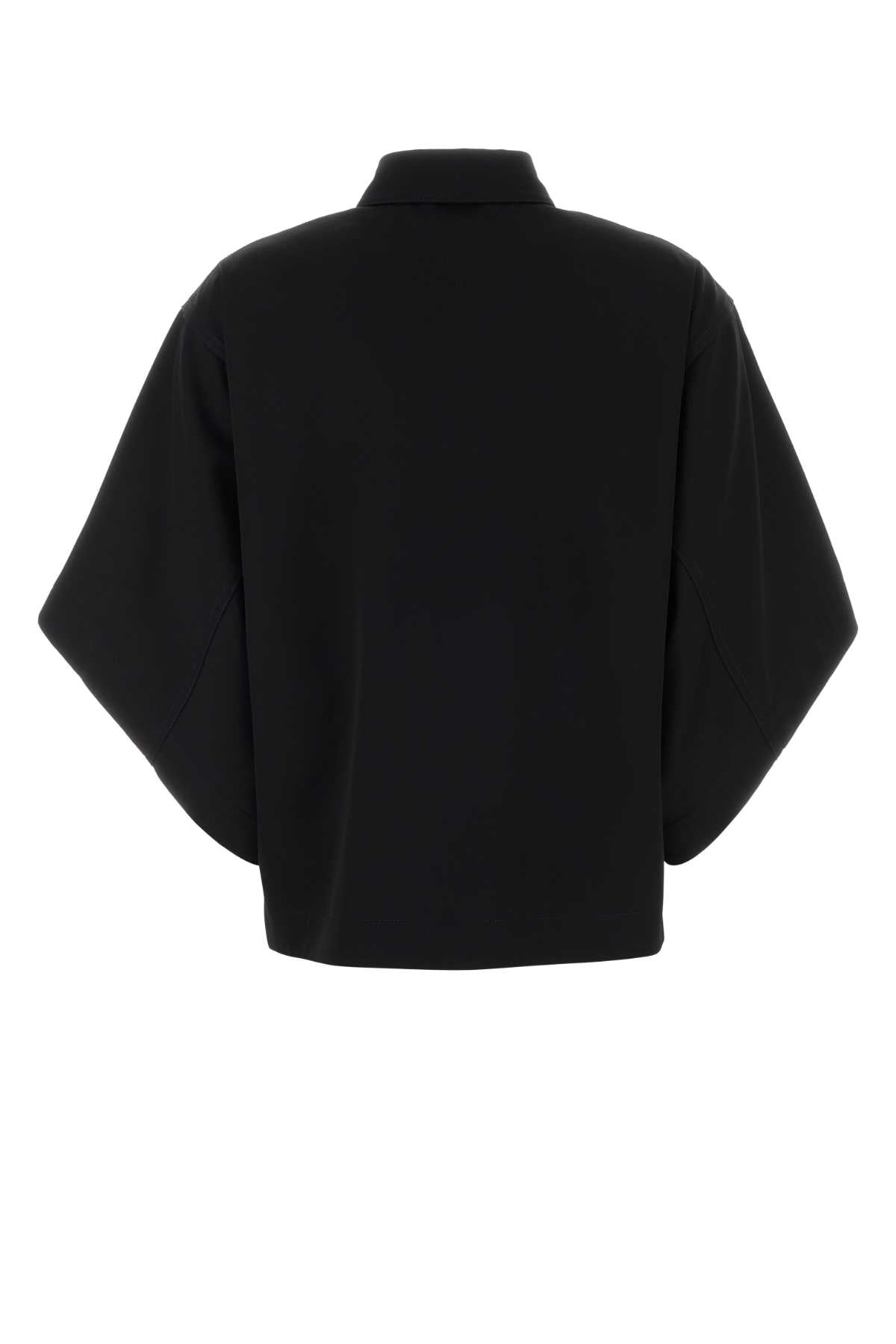 Bottega Veneta Black Twill Oversize Shirt