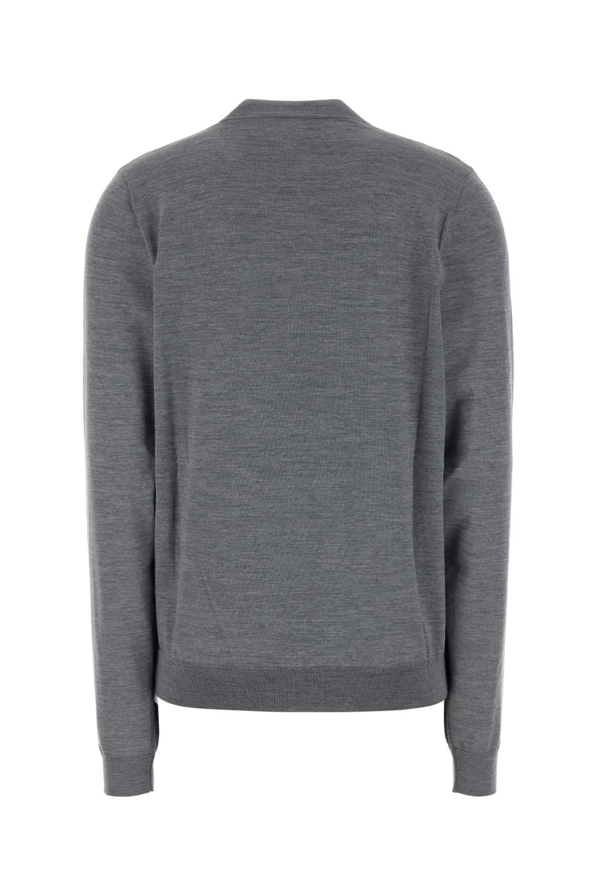 Gucci Grey Wool Cardigan
