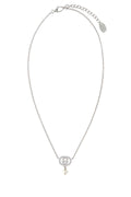 Gucci Silver Metal Neckline