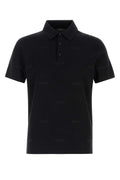 Gucci Embroidered Wool Blend Polo Shirt