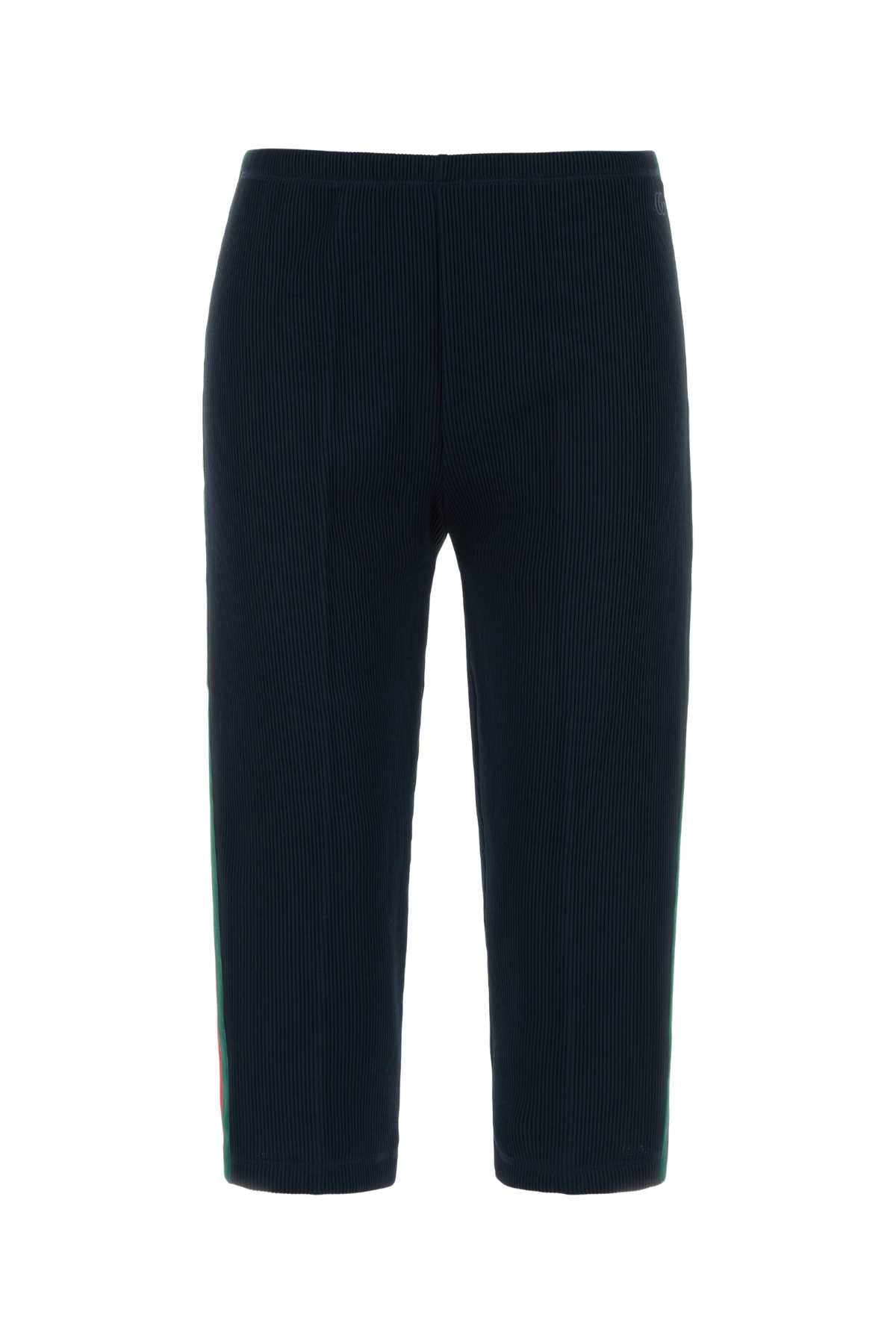 Gucci Midnight Blue Polyester Blend Leggings