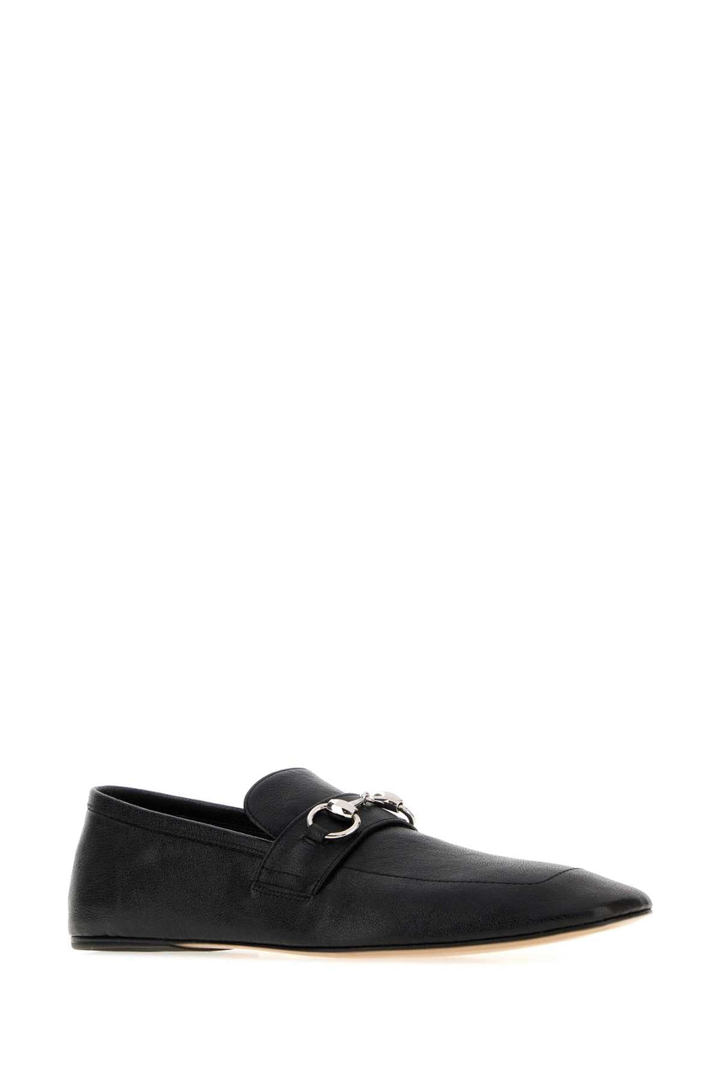 Gucci Black Leather Ragazzo Loafers