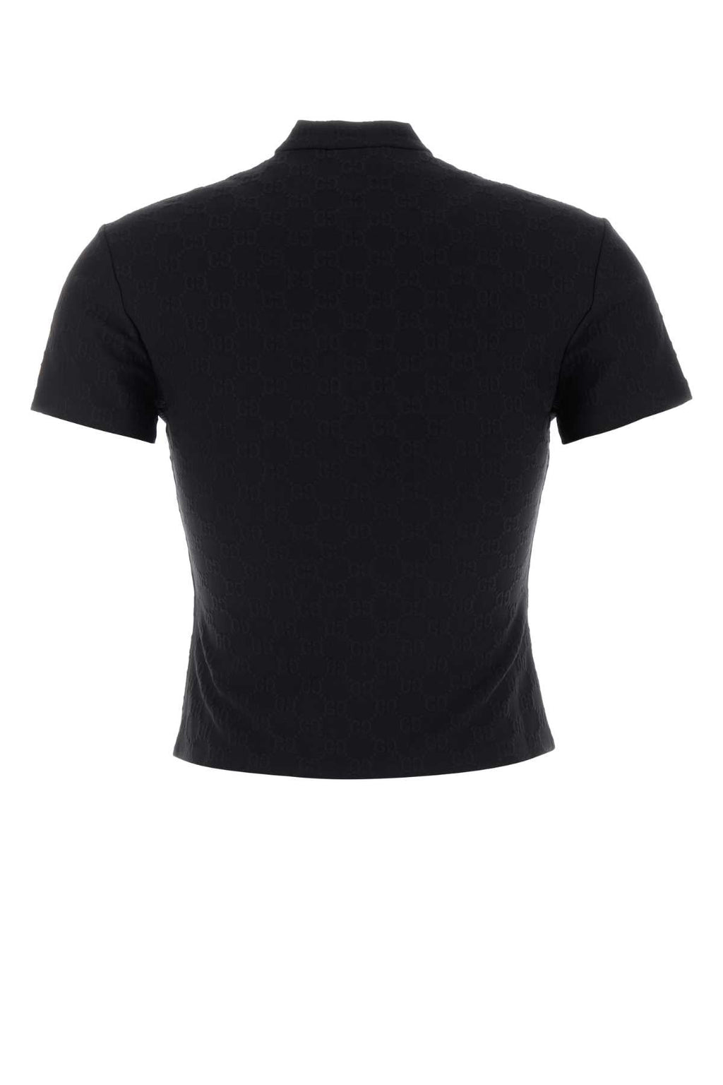 Gucci Black Gg Jacquard Top