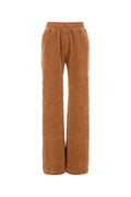 Chloe Peach Velvet Joggers