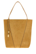 Chloe Mustard Suede Chloã¨ Spin Shopping Bag