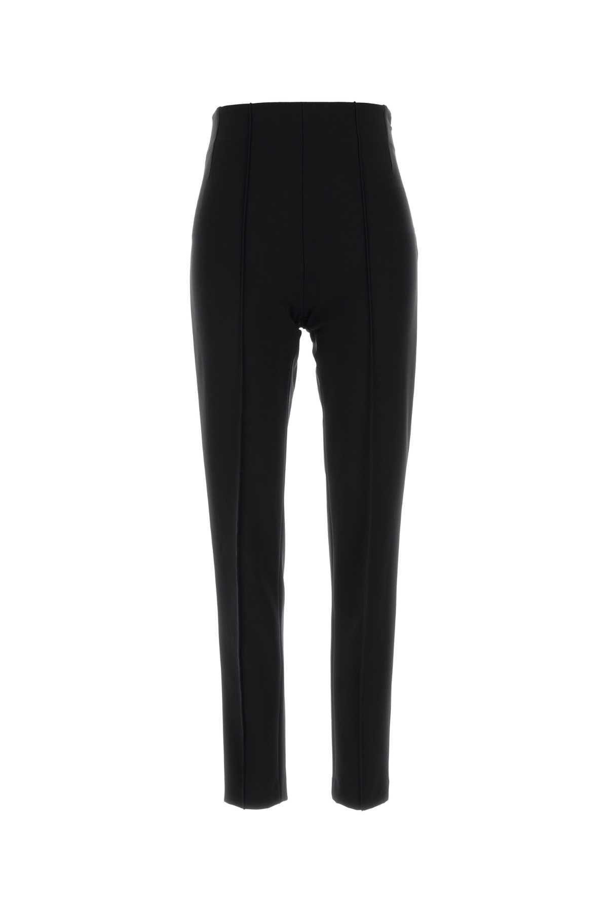 Jil Sander Black Stretch Jersey Pant