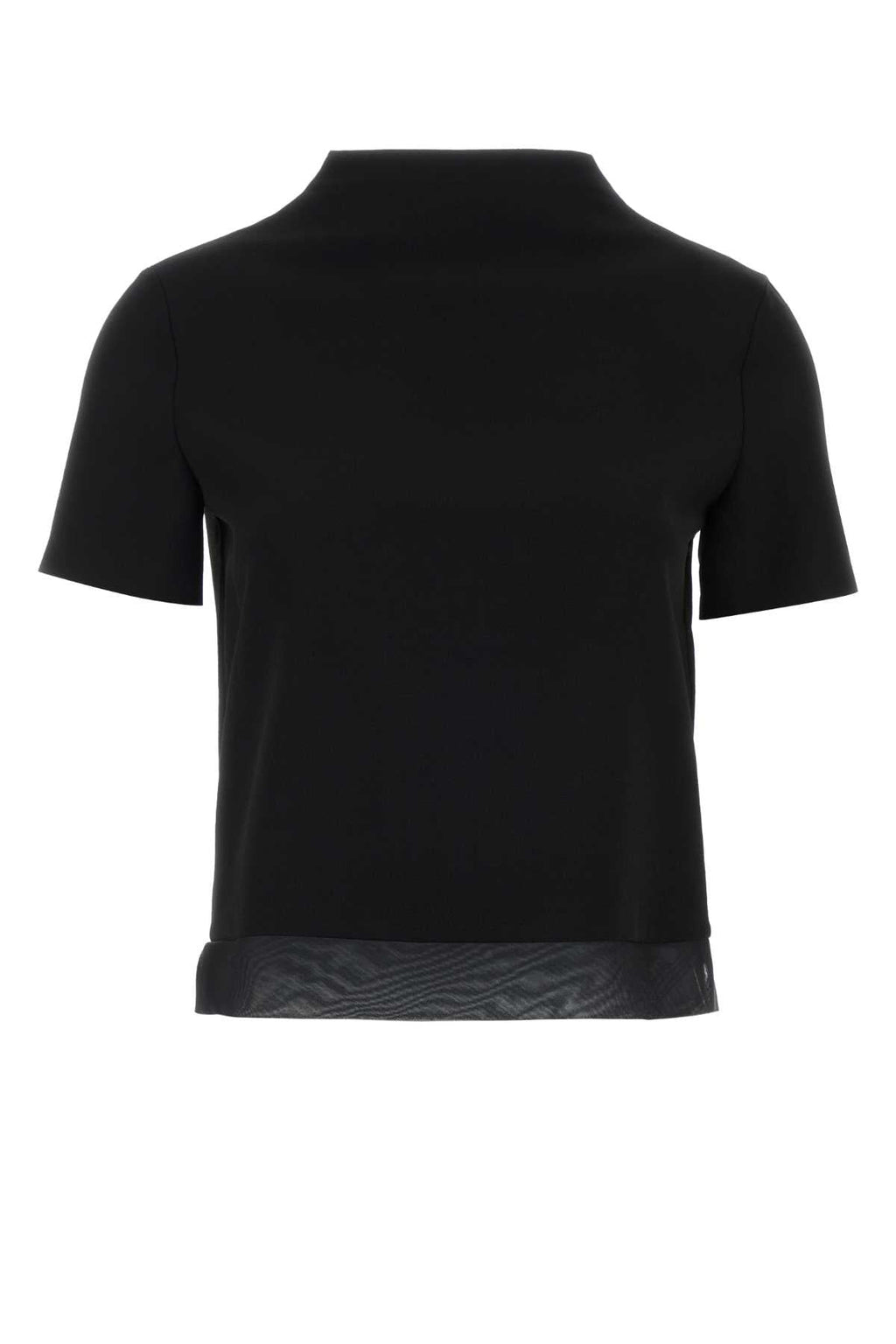 Jil Sander Black Wool Top