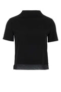 Jil Sander Black Wool Top