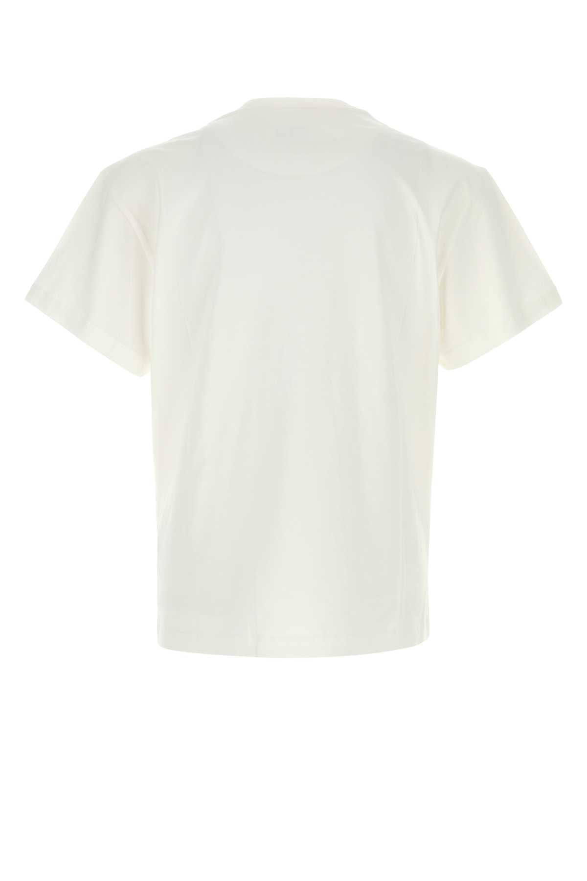 Jil Sander White Cotton T Shirt