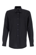 Jil Sander Midnight Blue Wool Blend Shirt