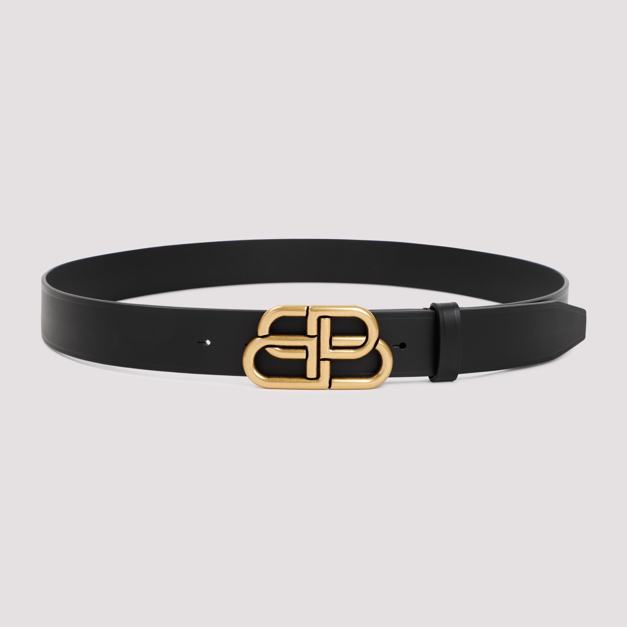 Balenciaga Leather Bb Belt