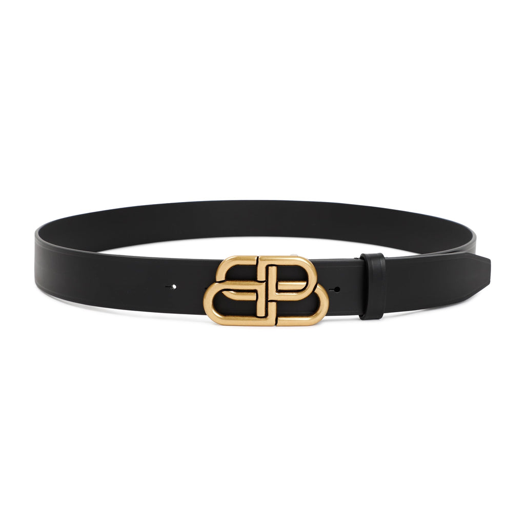 Balenciaga Leather Bb Belt