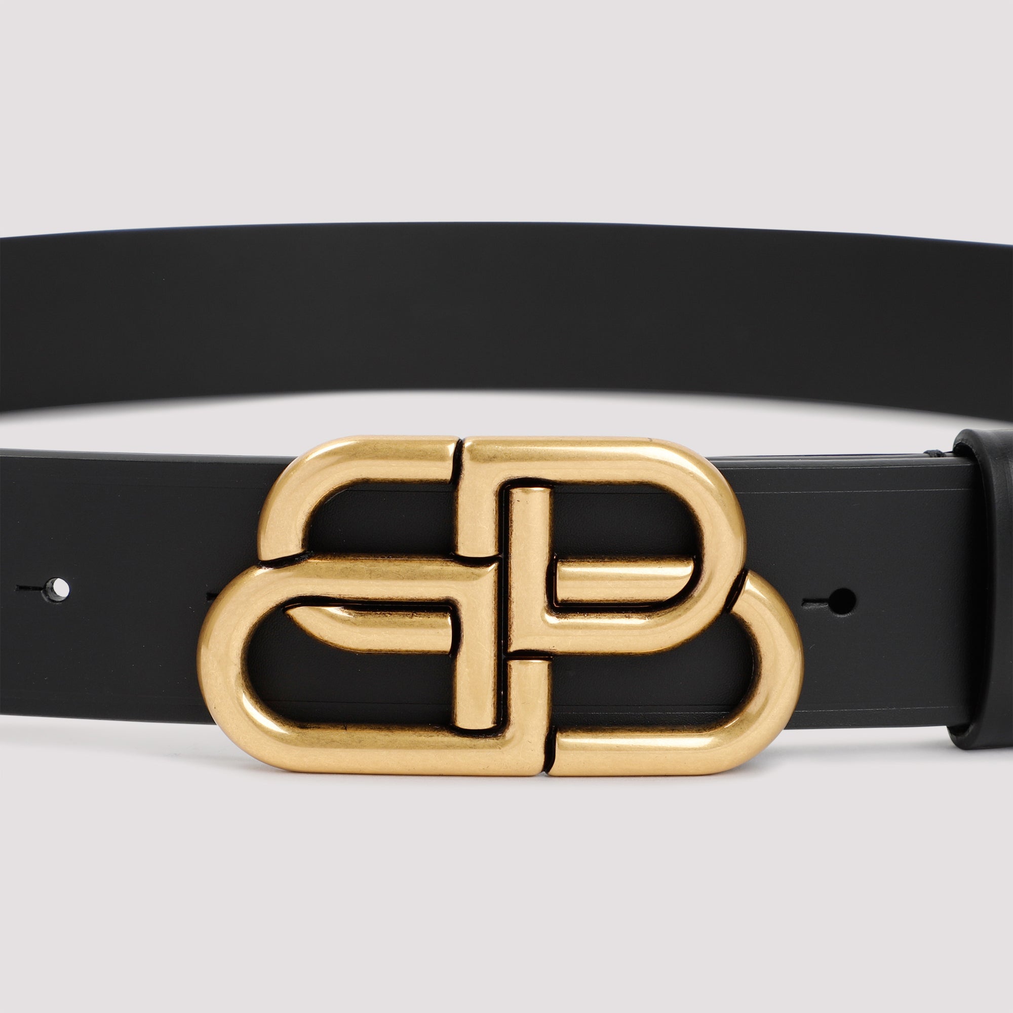 Balenciaga Leather Bb Belt