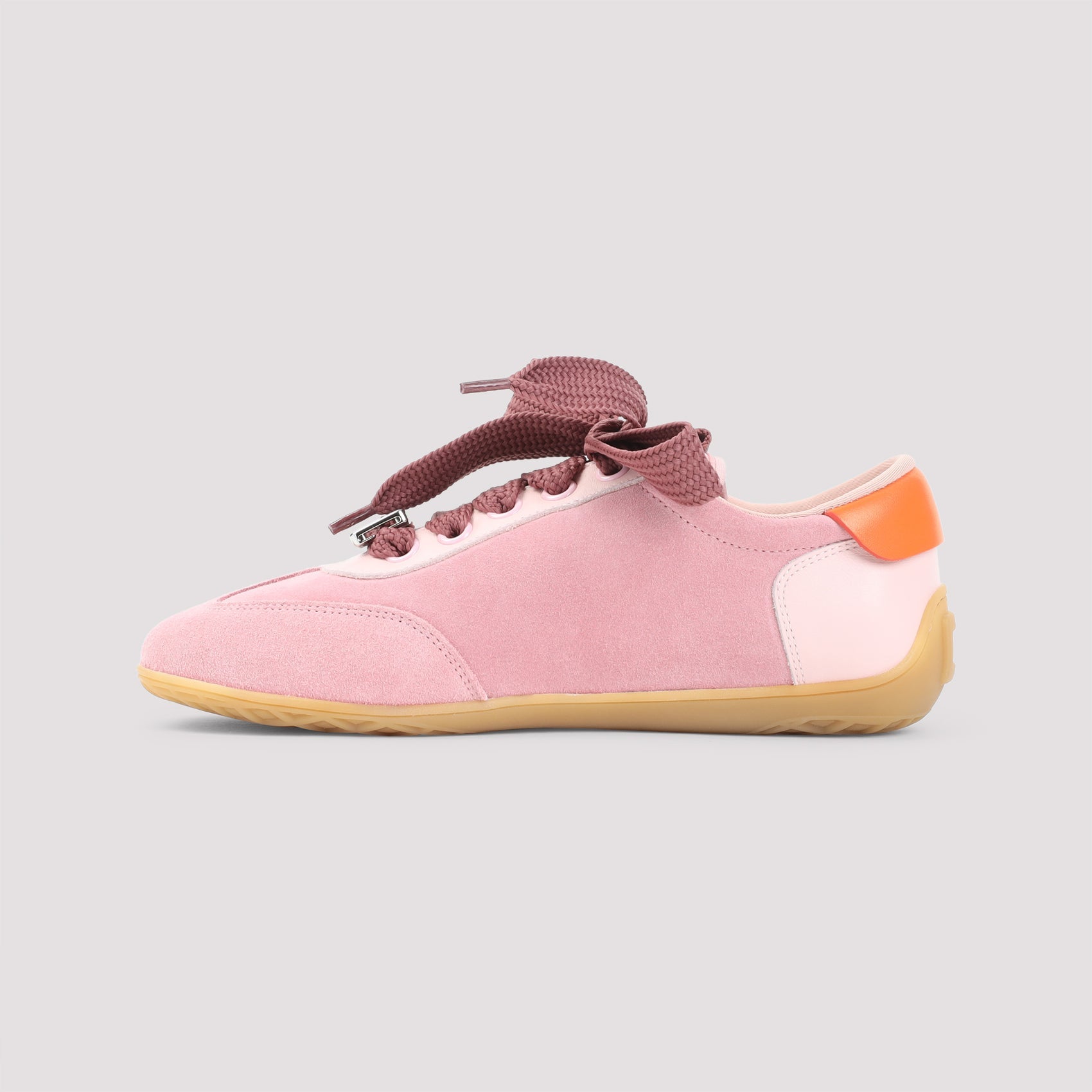 Roger Vivier Pink Low Top Sneakers