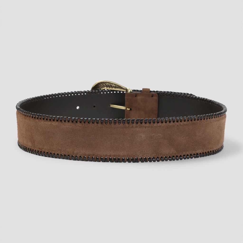 Etro Paisley Suede Belt