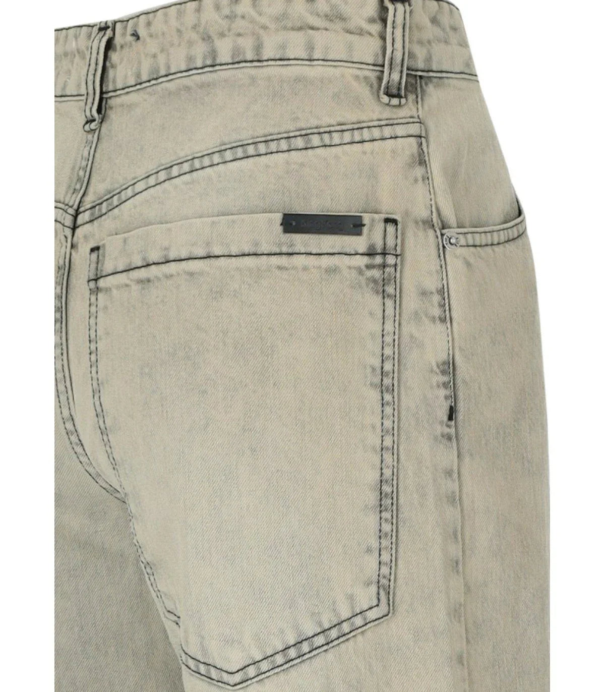K.K. Beige Wide Leg Jeans