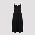 Co Bustier Cut Midi Dress