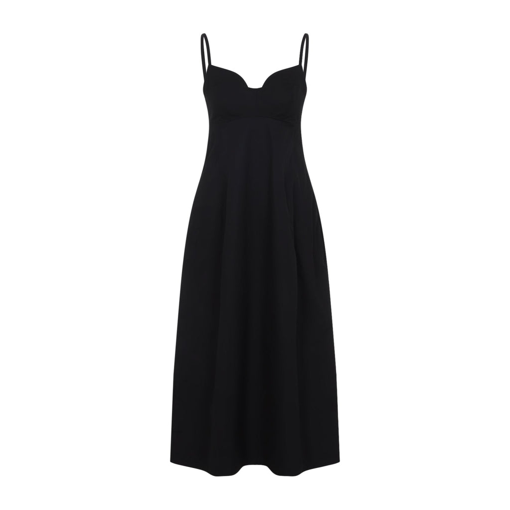 Co Bustier Cut Midi Dress