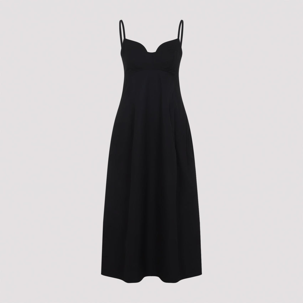 Co Bustier Cut Midi Dress
