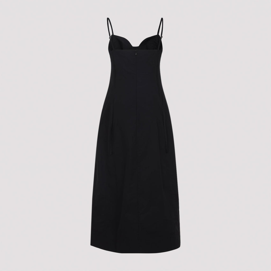 Co Bustier Cut Midi Dress