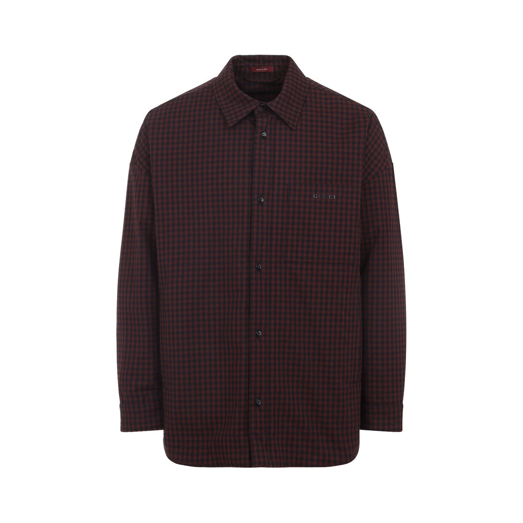 Gucci Spw Macro Vichy Jacket