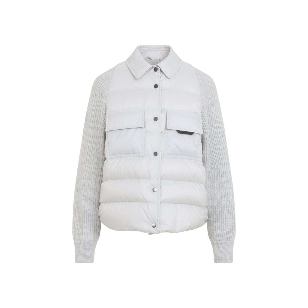 Brunello Cucinelli Hybrid Padded Jacket