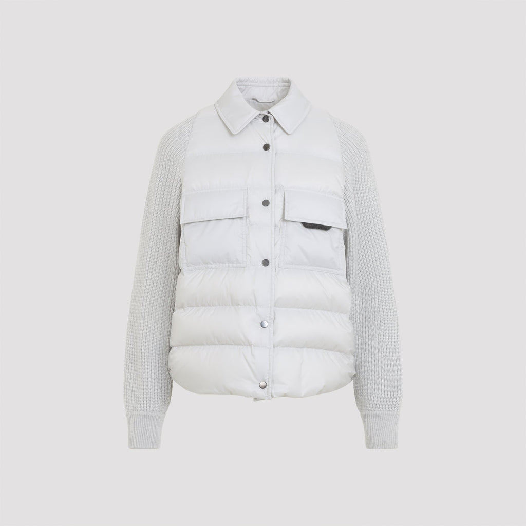 Brunello Cucinelli Hybrid Padded Jacket