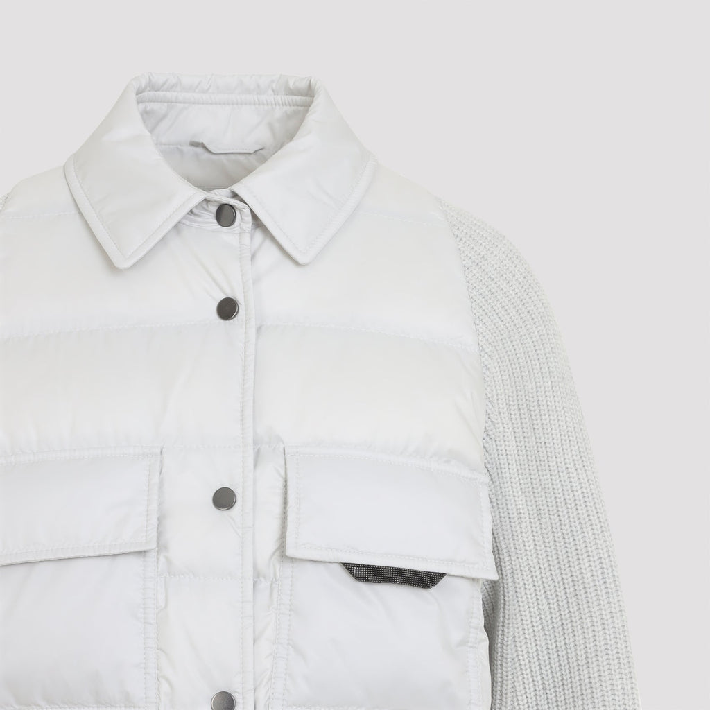 Brunello Cucinelli Hybrid Padded Jacket