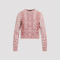 Roberto Cavalli Jaguar Print Cardigan