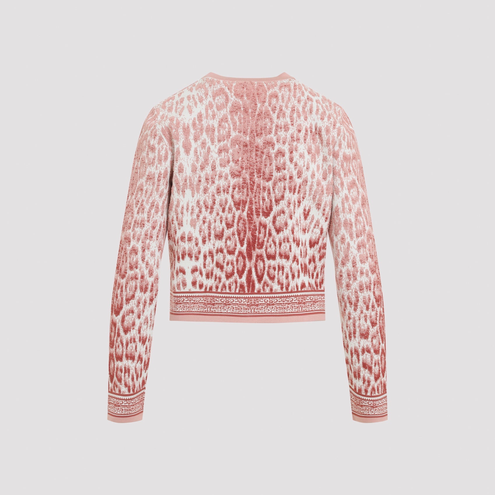 Roberto Cavalli Jaguar Print Cardigan