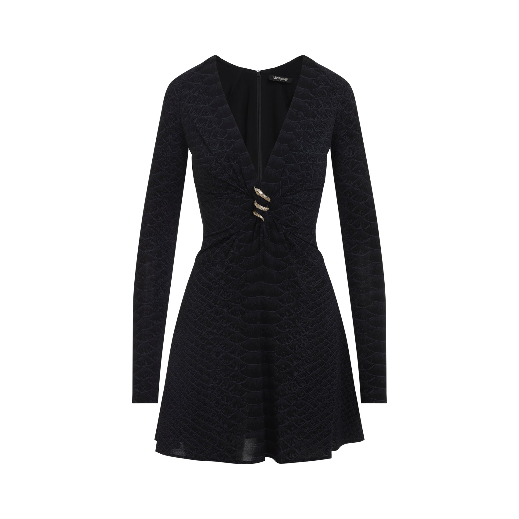 Roberto Cavalli Serpentine Mini Dress