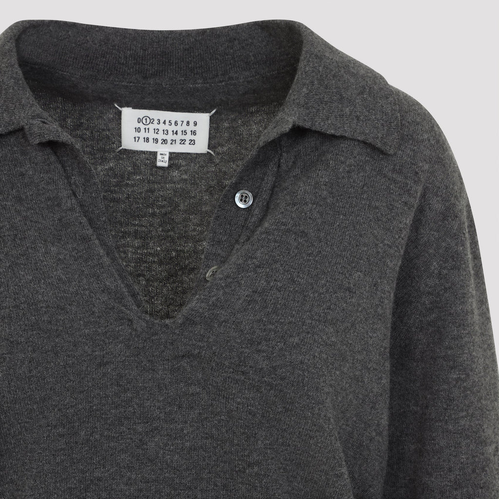 Maison Margiela Twist Lambswool Polo