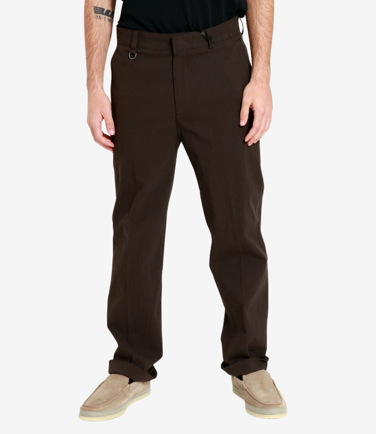 Paolo Pecora Trousers Dark Brown