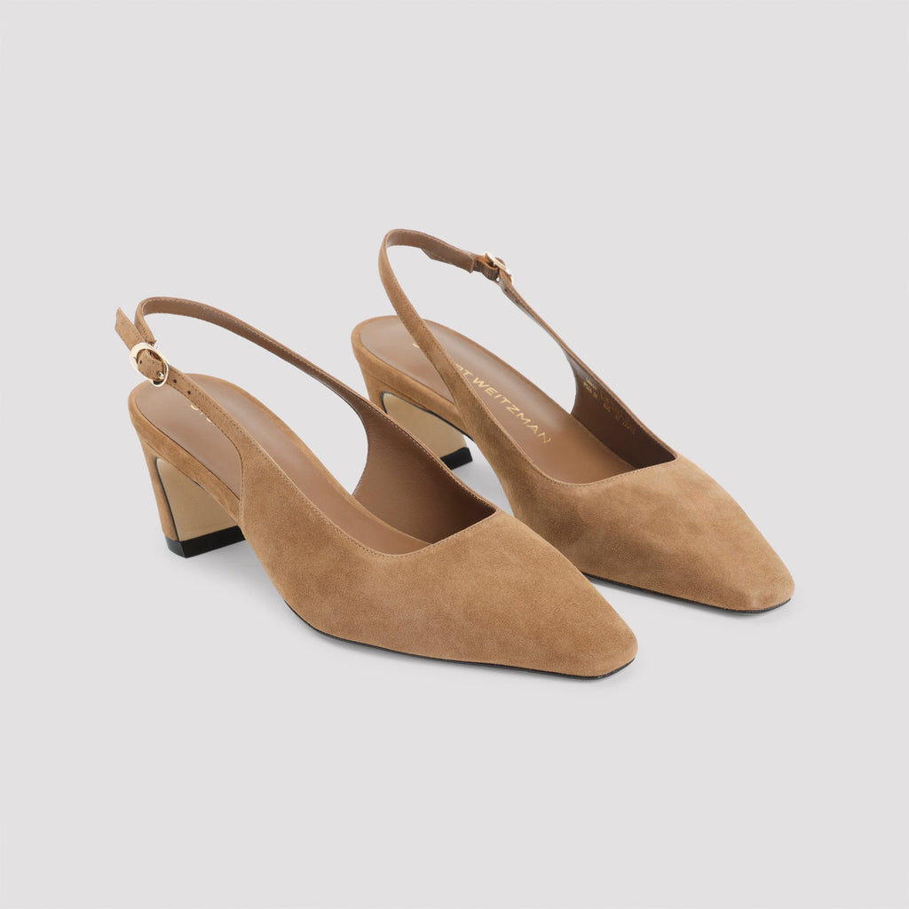 Stuart Weitzman Stassi 50 Slingback Mules