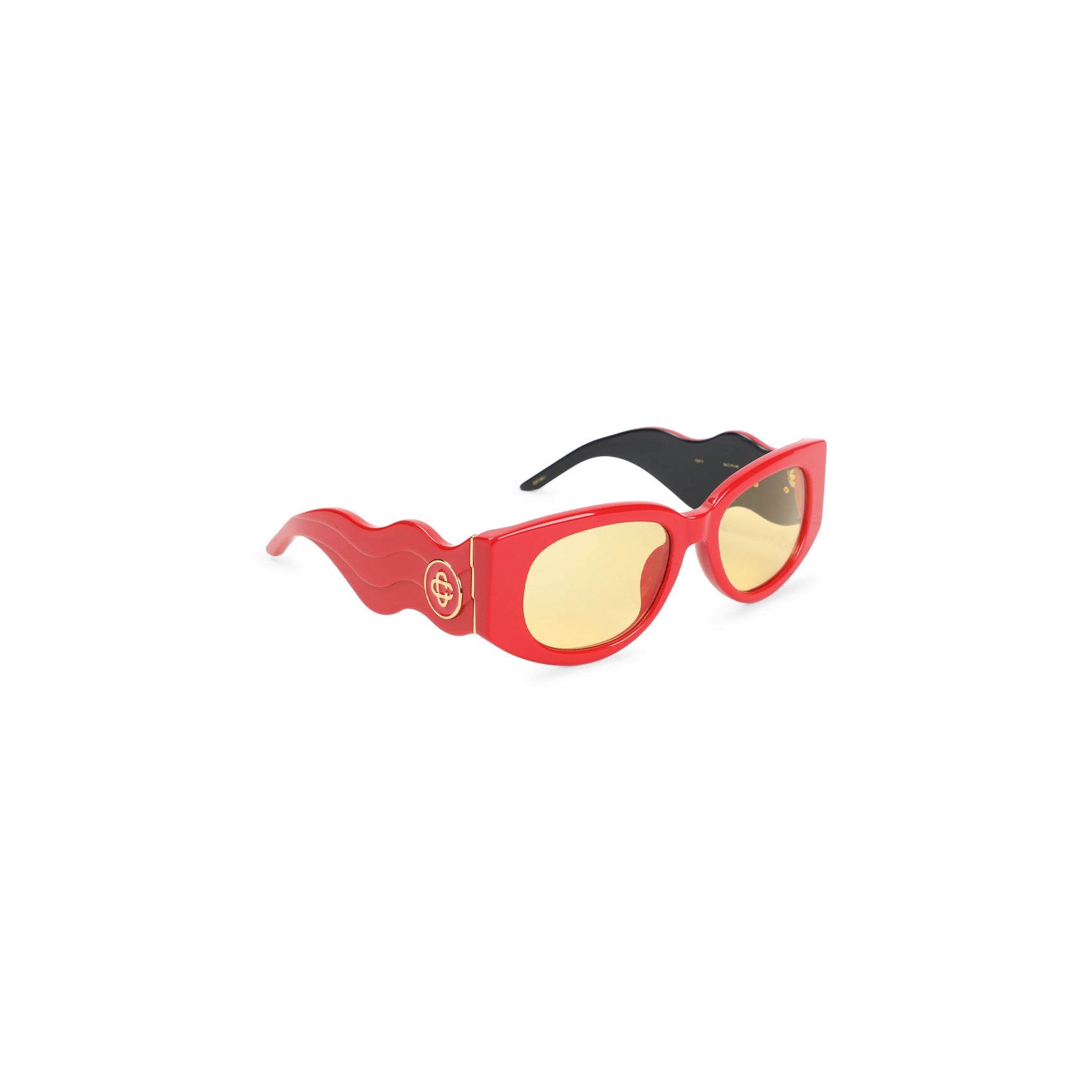 Casablanca Oval Wave Sunglasses