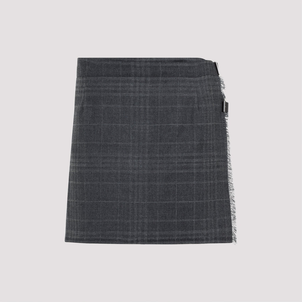 Balenciaga Pleated Mini Skirt