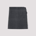 Balenciaga Pleated Mini Skirt