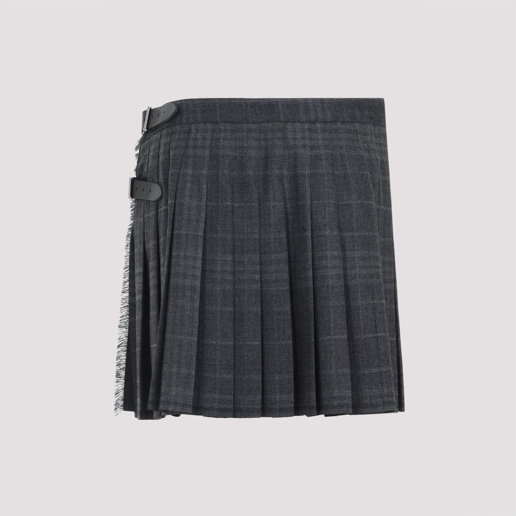 Balenciaga Pleated Mini Skirt