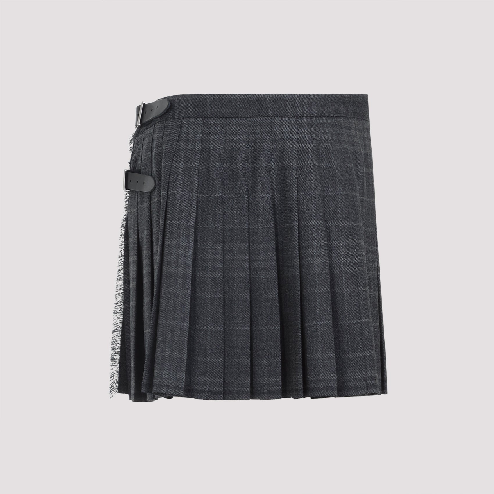 Balenciaga Pleated Mini Skirt
