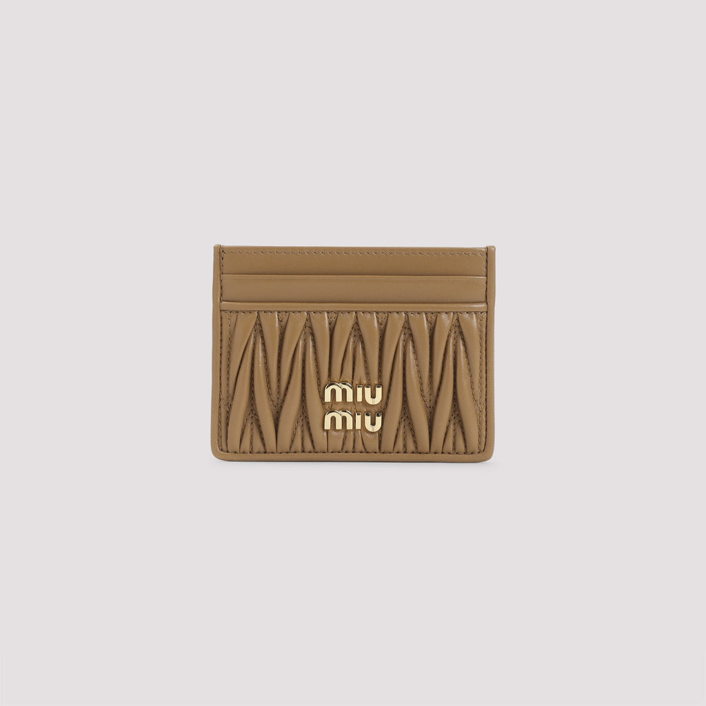 Miu Miu Lamb Leather Cardholder