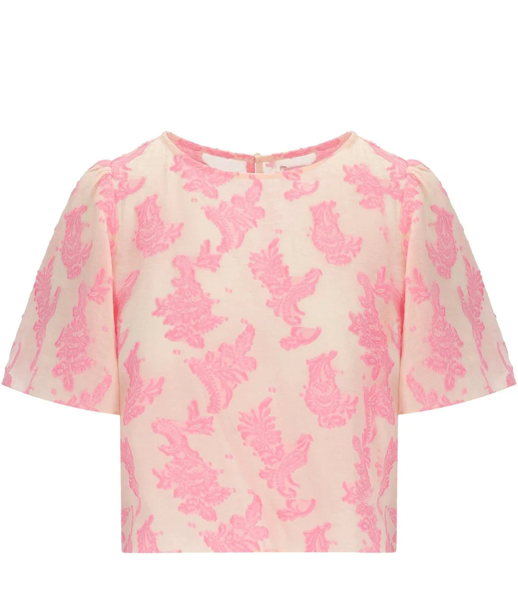 Traffic People Rene Pink Top