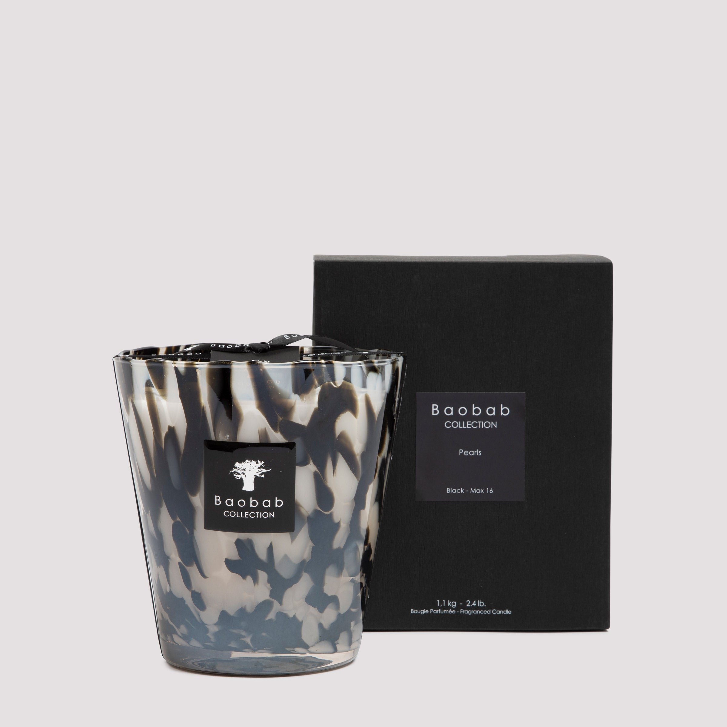 Baobab Collection Black Pearls Candle Max16