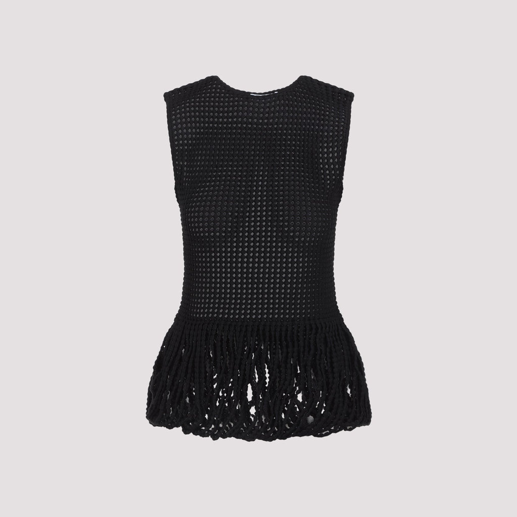 Alaïa Peplum Tank Top