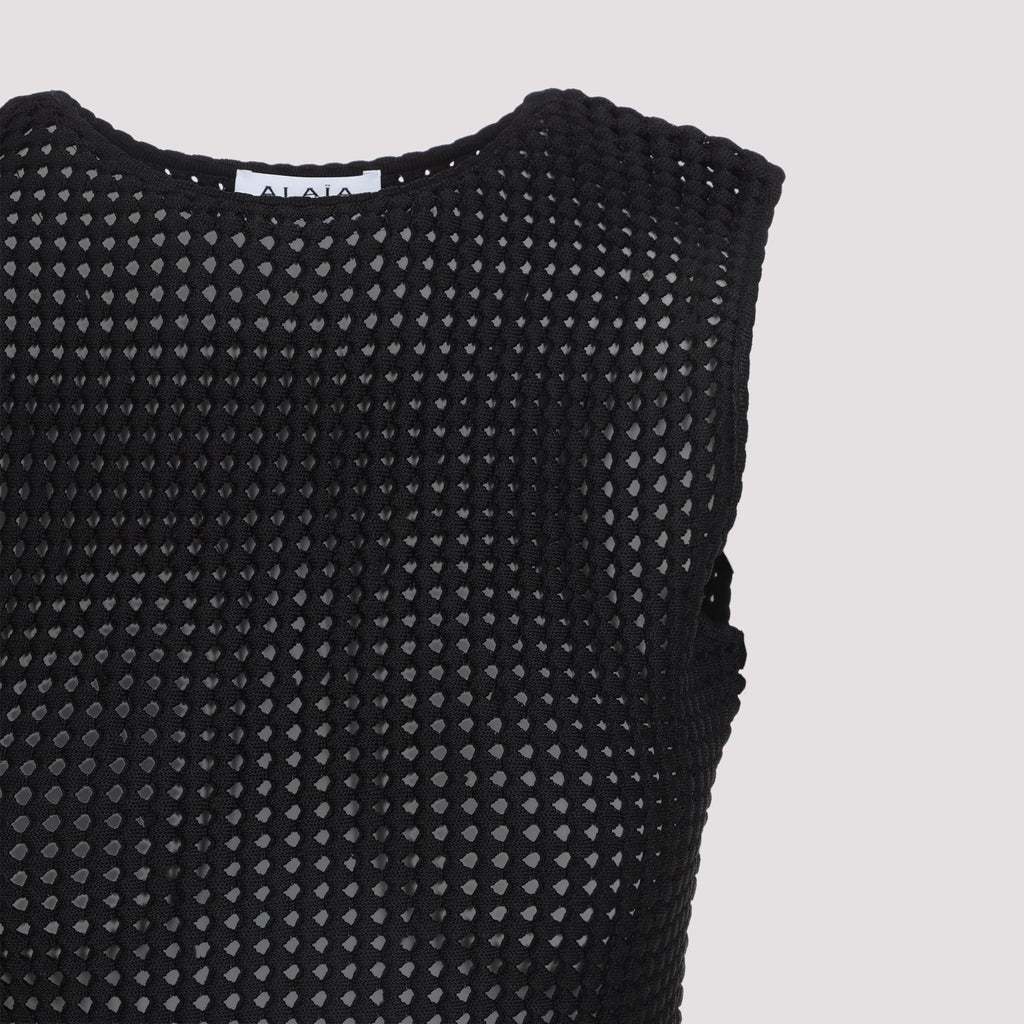 Alaïa Peplum Tank Top