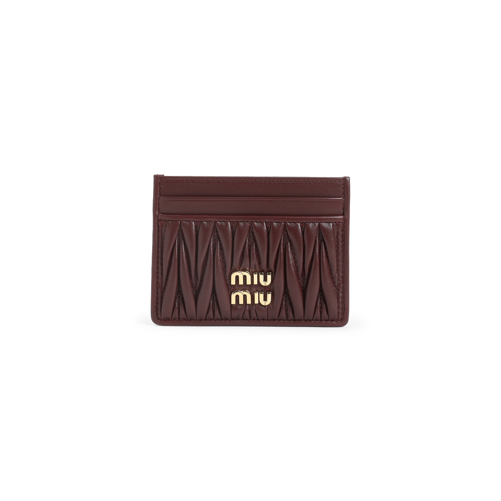 Miu Miu Lamb Leather Cardholder