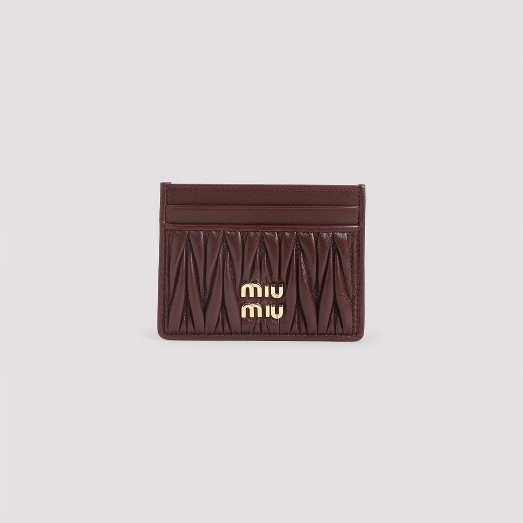 Miu Miu Lamb Leather Cardholder