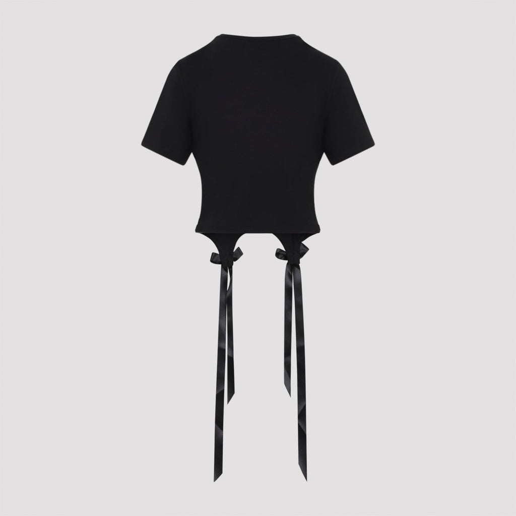 Simone Rocha Easy T Shirt Bow Tails