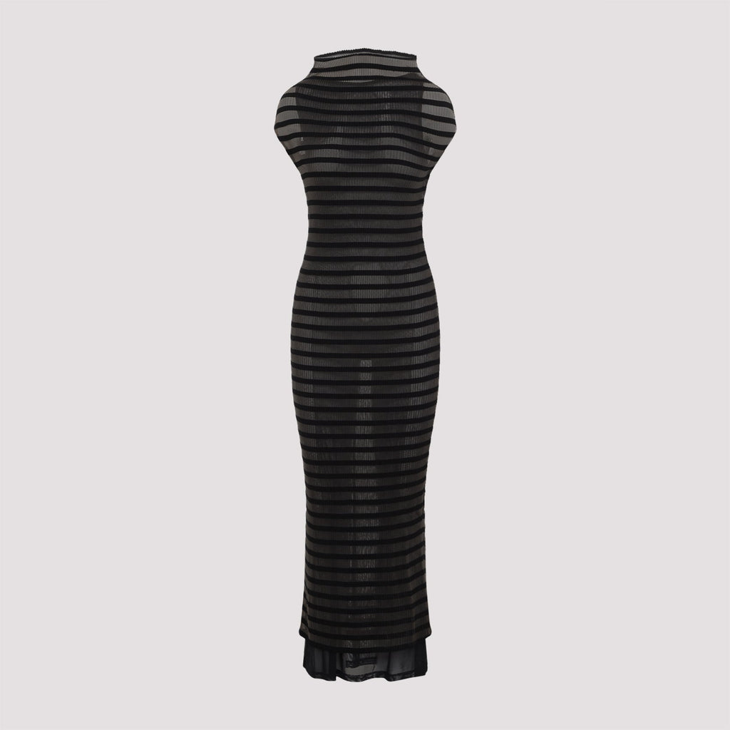 Jean Paul Gaultier Mariniere Stripes Long Dress